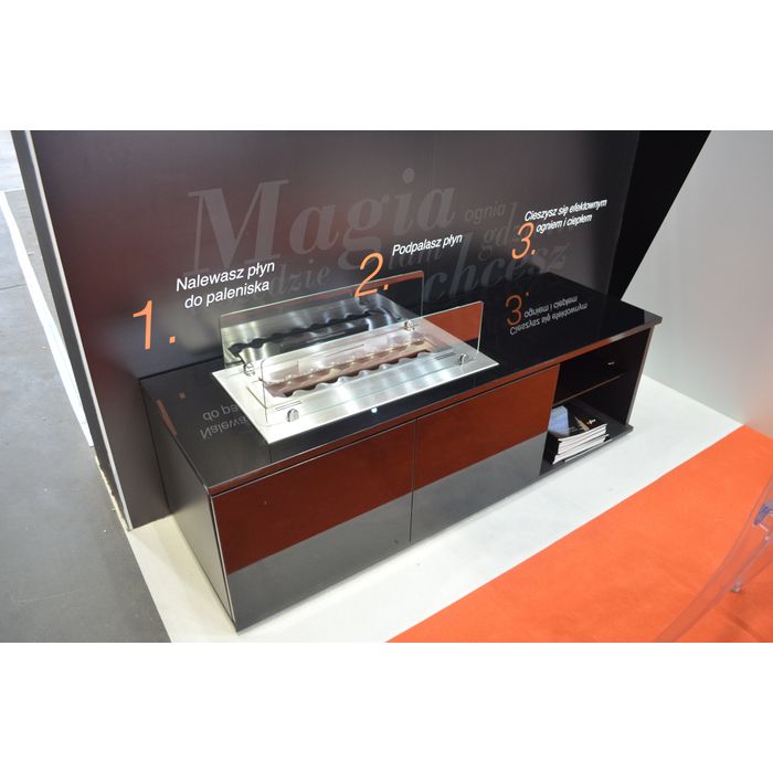 Wkład do zabudowy Infire INSERT 600 INOX