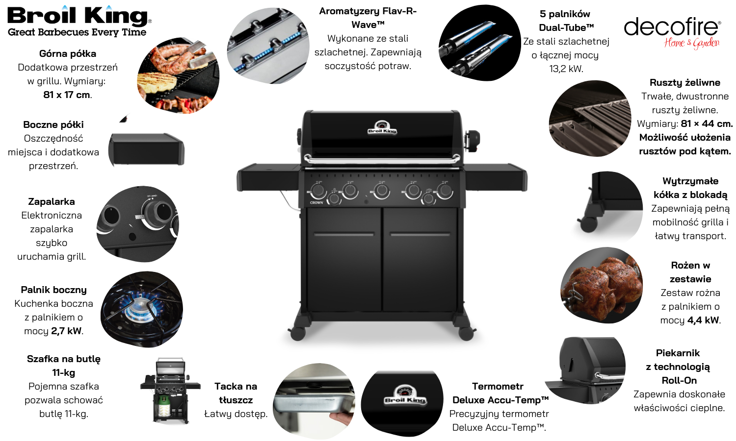 Grill gazowy Crown 590 Shadow Broil King