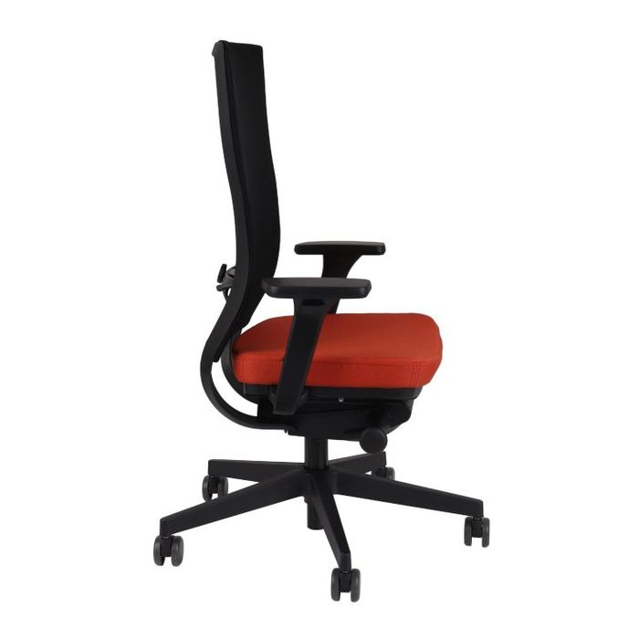 Grospol Fotel biurowy Marti BS black tkanina Synergy - 12 kolorów