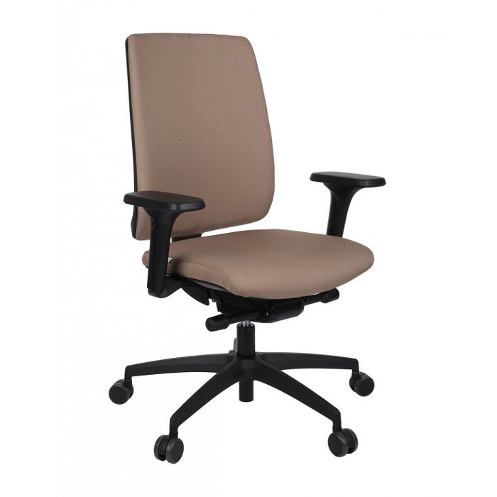 Fotel biurowy Grospol Valio BT black chrome tkanina Magic Velvet - 10 kolorów