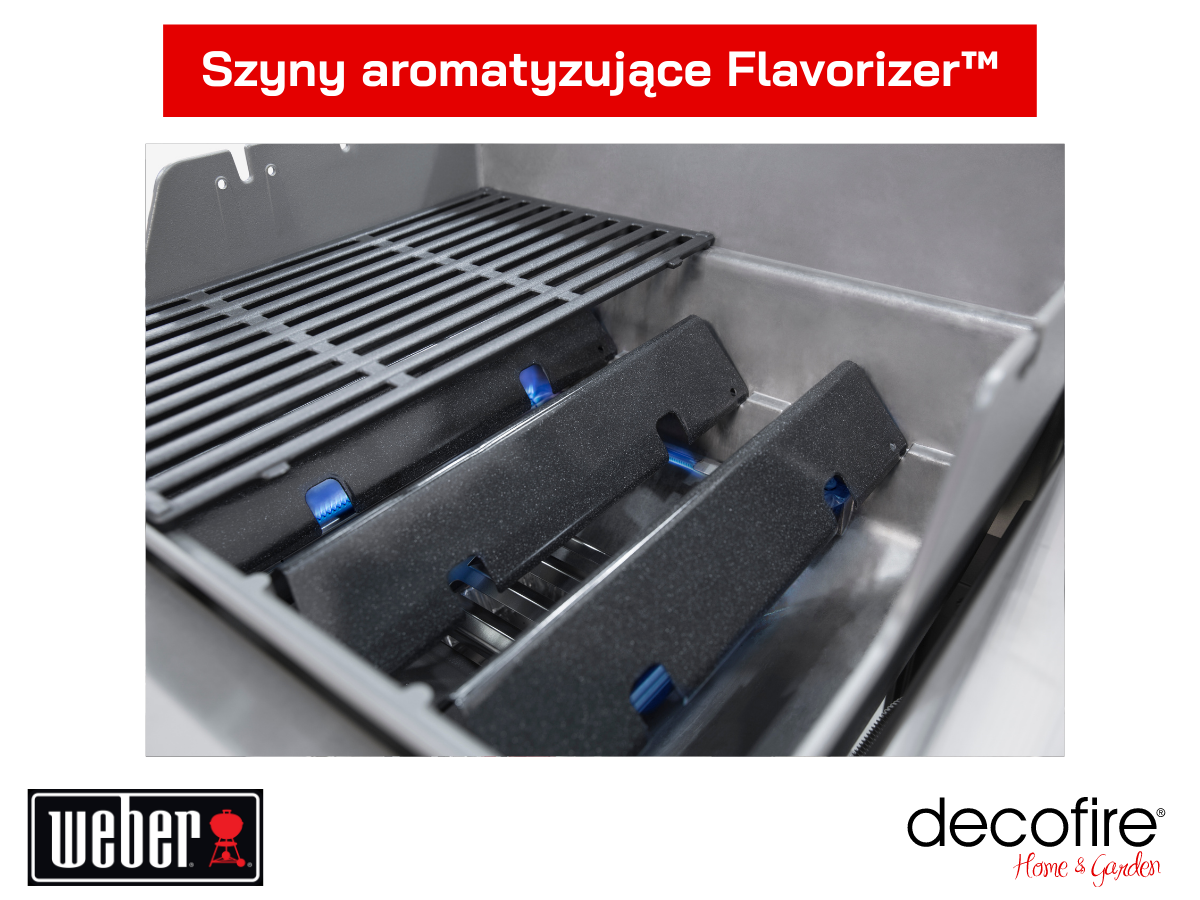 szyny aromatyzujące Flavorizer Weber