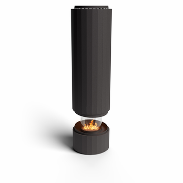 Biokominek automatyczny Pillar Black Planika