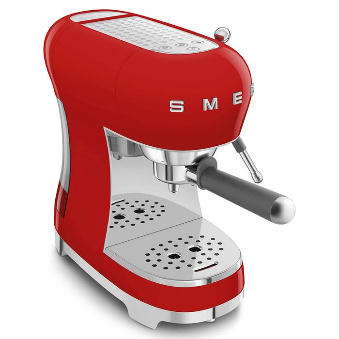 Ekspres kolbowy 50's style Czerwony Smeg (ECF02RDEU)