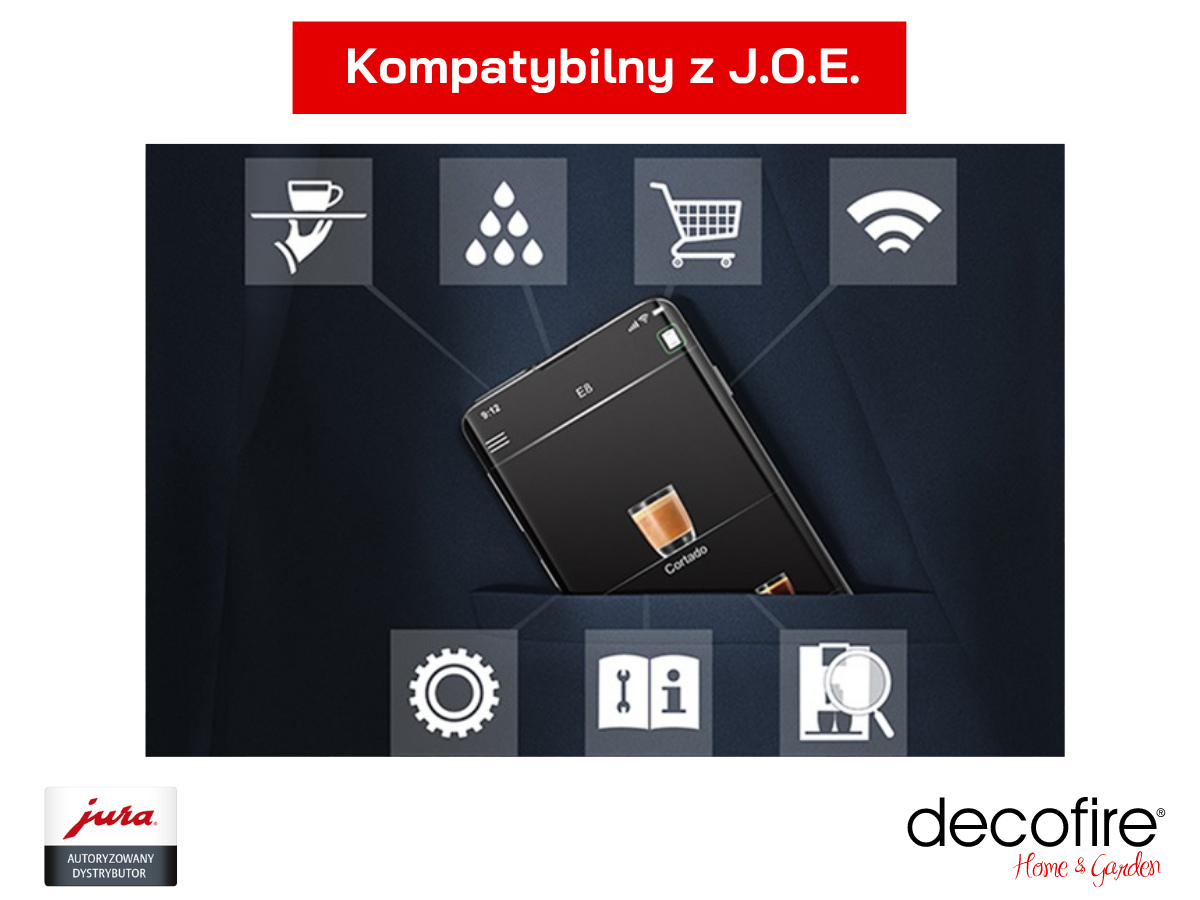 Ekspres Jura ENA 4 (EB) kompatybilny z aplikacją J.O.E.