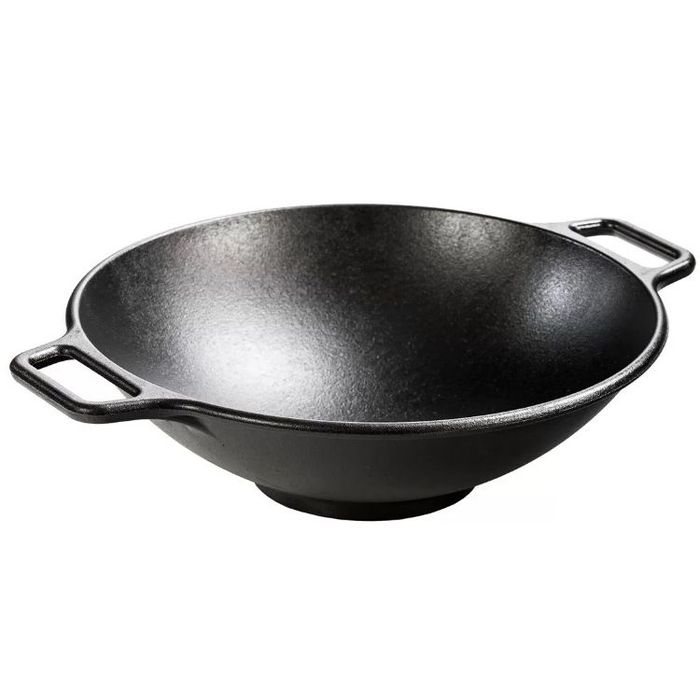 Wok żeliwny 35 cm Lodge (P14W3)