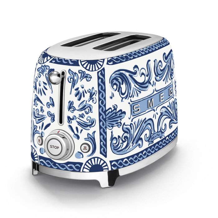 Toster na 2 kromki Smeg Blu Mediterraneo (TSF01DGBEU)