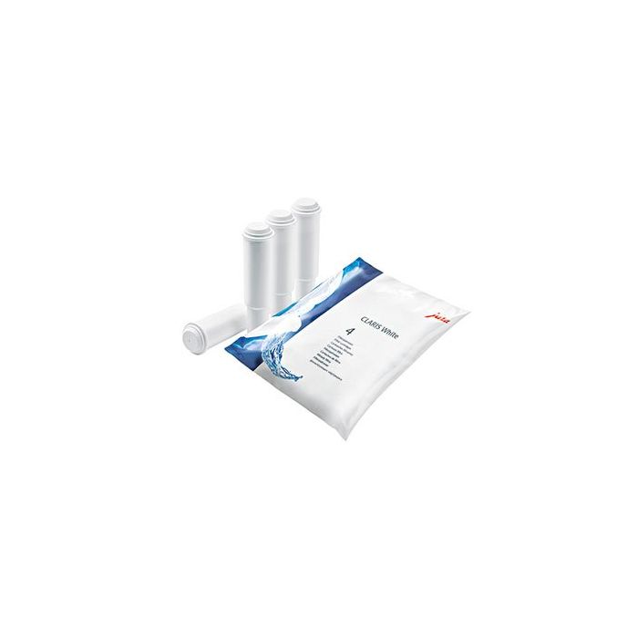 Filtry do wody Claris White 4 szt. Jura (62911)