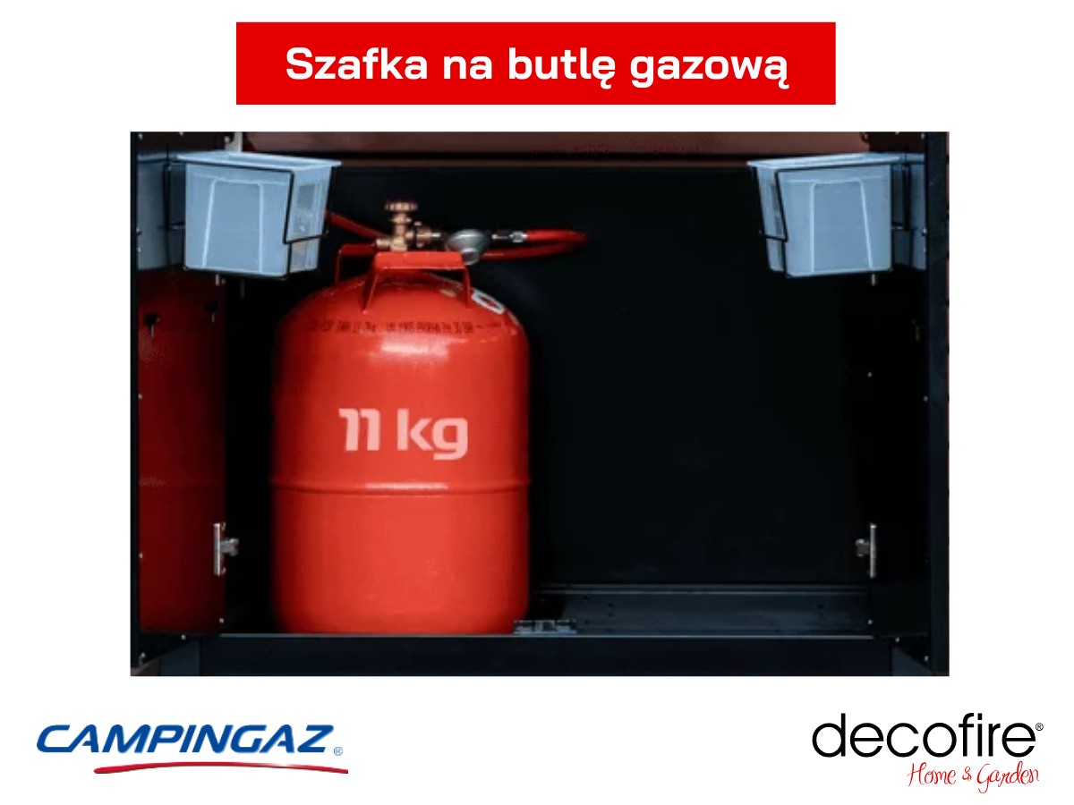 Szafka na 11-kg butlę gazową