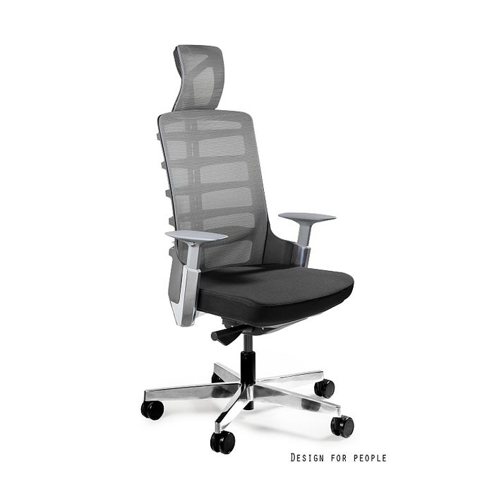 UNIQUE Fotel biurowy SPINELLY czarny stelaż / siedzisko tkanina materiałowa różne kolory (999B-BL)
