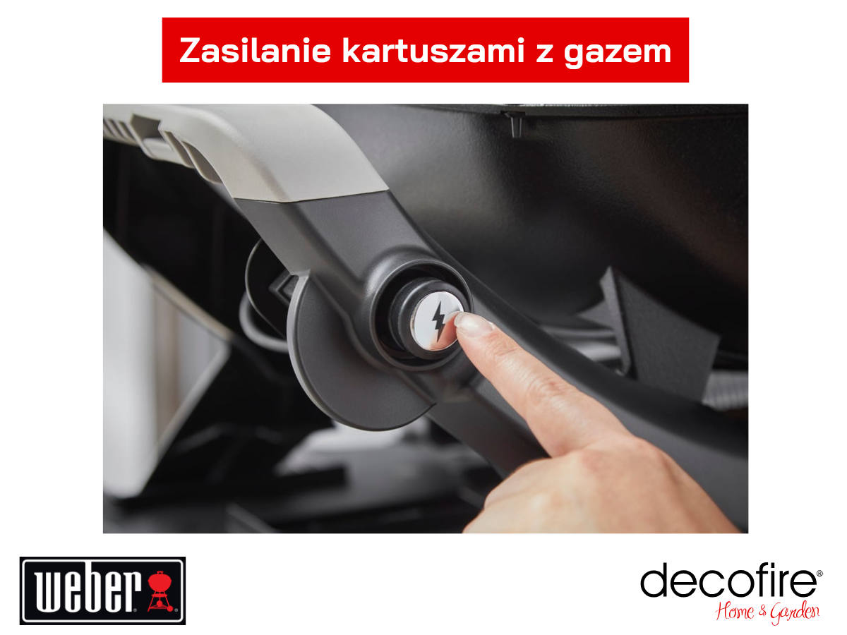Zasilanie kartuszami z gazem