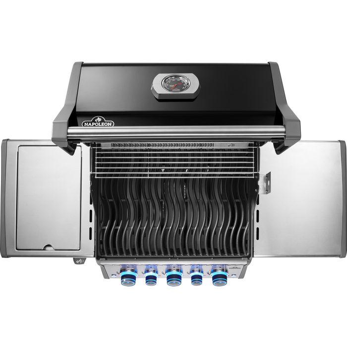 Grill gazowy Napoleon Rogue PRO-S 425 RSIB z palnikami bocznym i tylnym na podczerwień czarny (RPS425RSIBPK-2-PL-R)