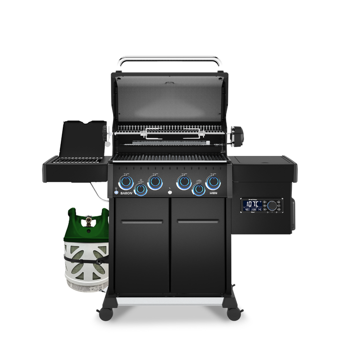 Grill hybrydowy (gaz + pellet) Baron 490 IRP Shadow Broil King