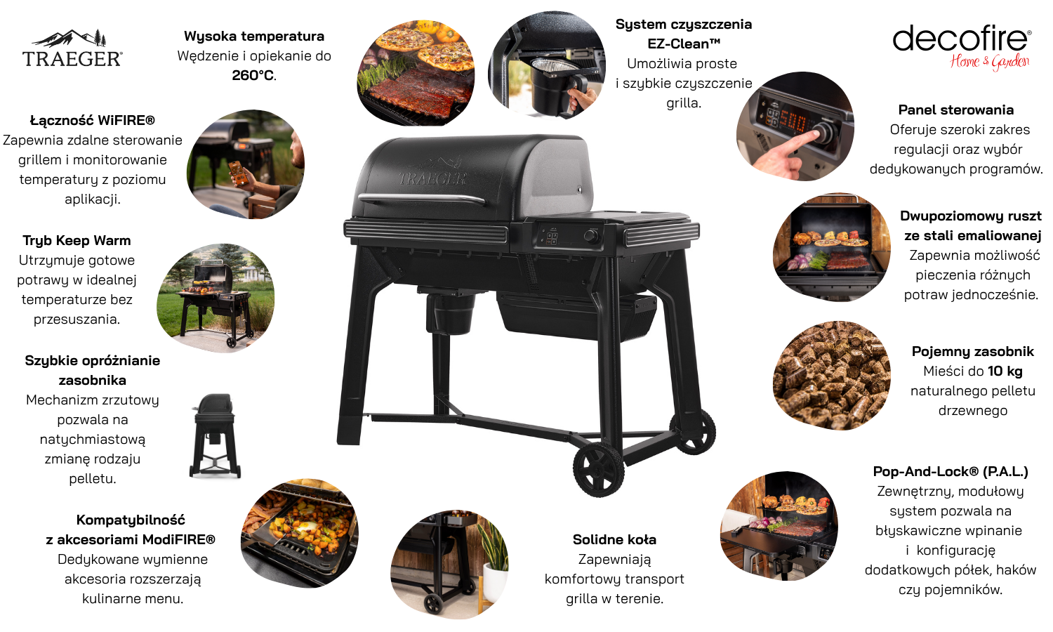 Grill na pellet Woodridge Traeger