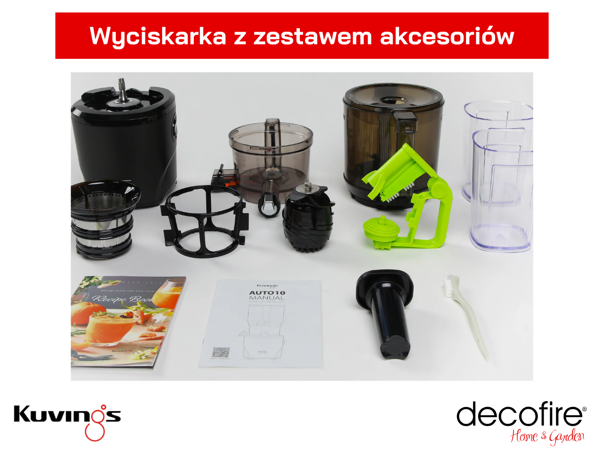 Kompletne wyposażenie zestawu