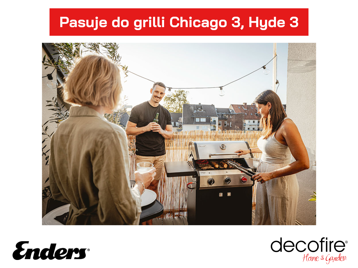 Idealne dopasowanie do grilli Chicago 3, Hyde 3