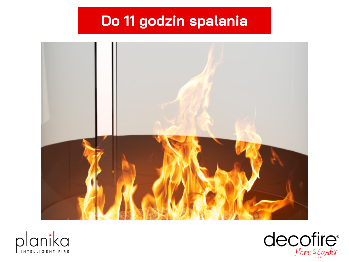 Do 11 godzin spalania
