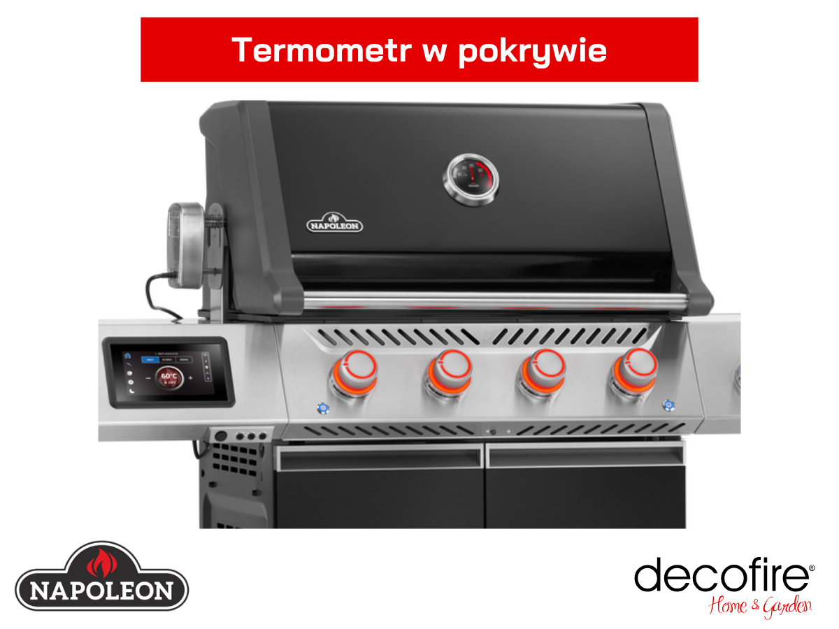 Termometr Accu-Probe wbudowany w pokrywę