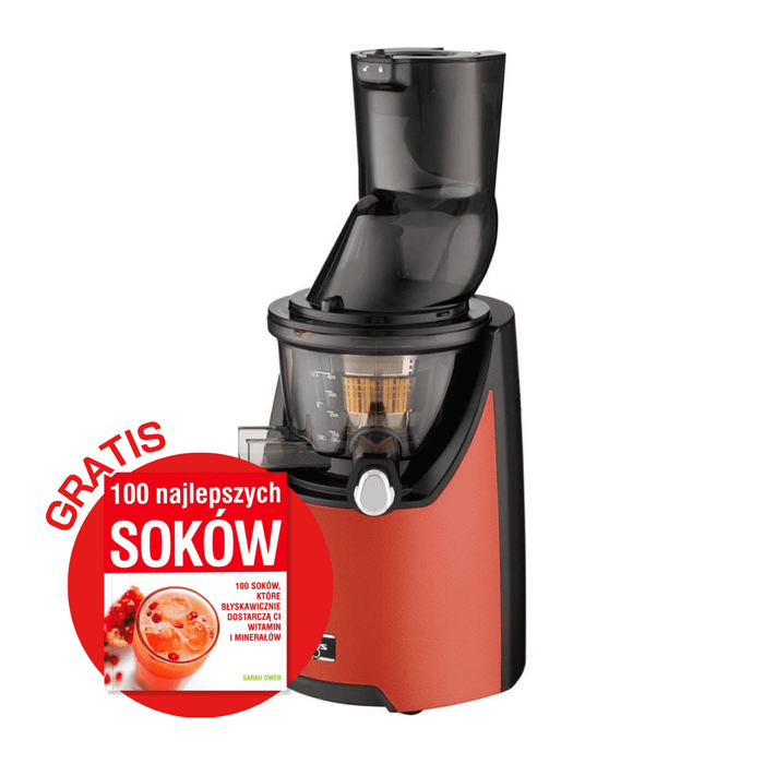 Wyciskarka wolnoobrotowa Kuvings Evo820 Plus czerwona