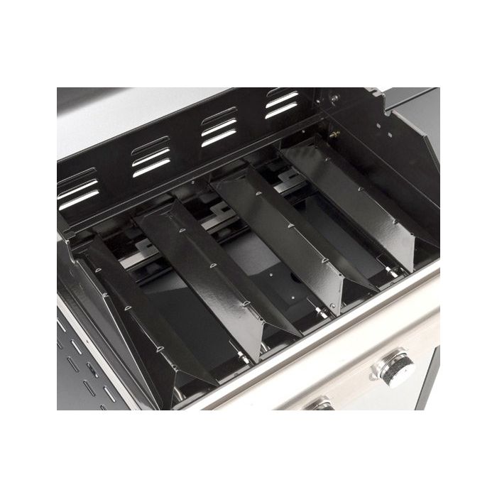 Grill gazowy Landmann Triton PTS 4.1 srebrny z palnikiem bocznym (12960)