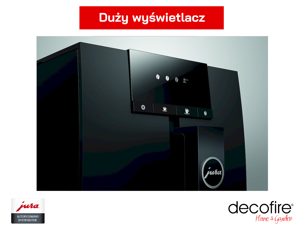Duży wyświetlacz w ekspresie do kawy marki Jura model ENA4 (EB_