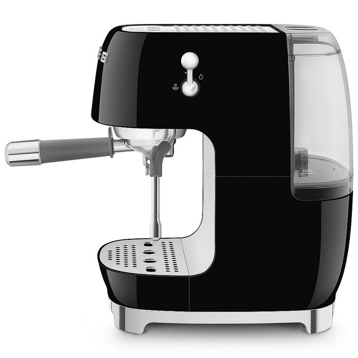 Ekspres kolbowy do kawy Czarny Smeg (ECF03BLEU)