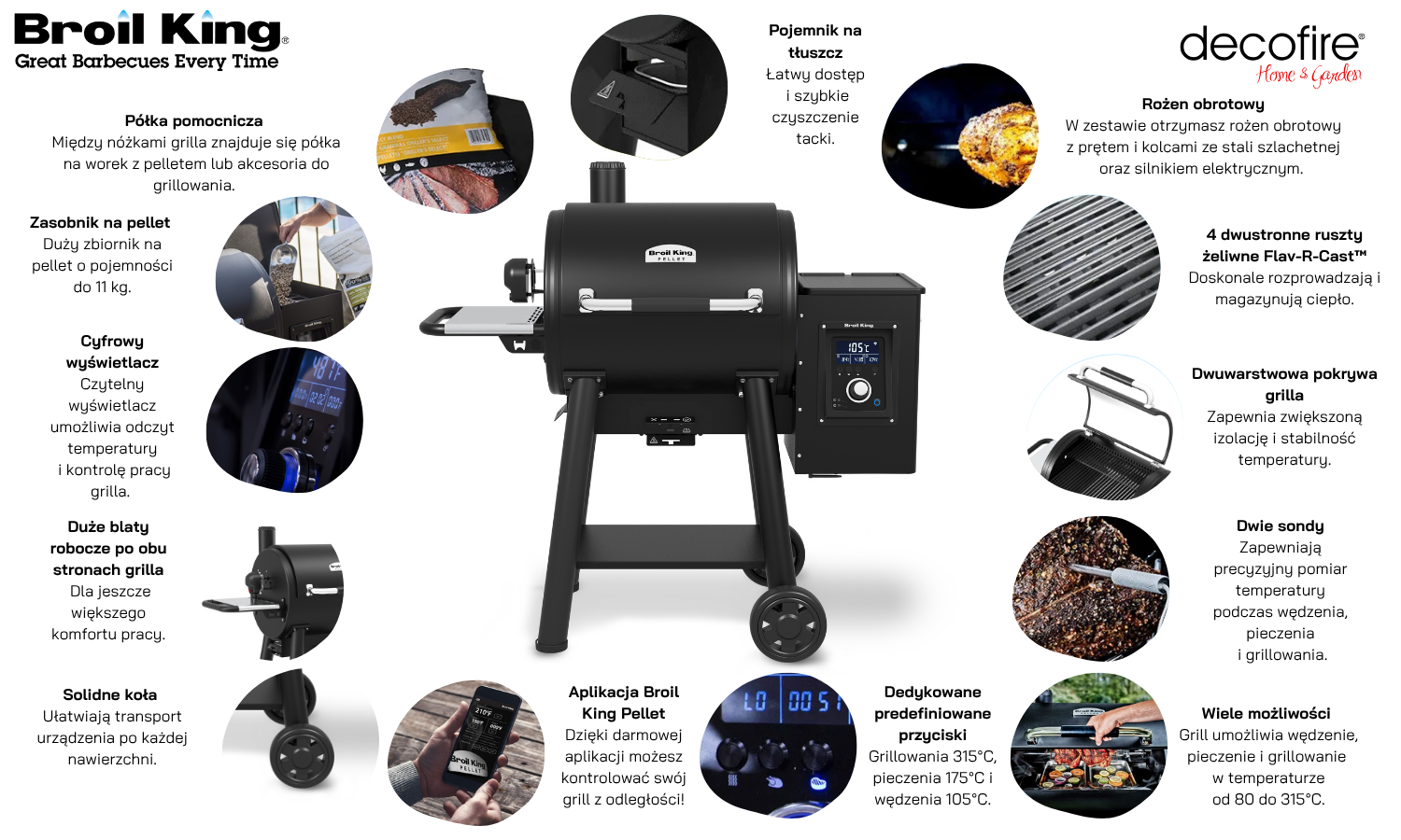 Grill na pellet Broil King Regal Pellet 400