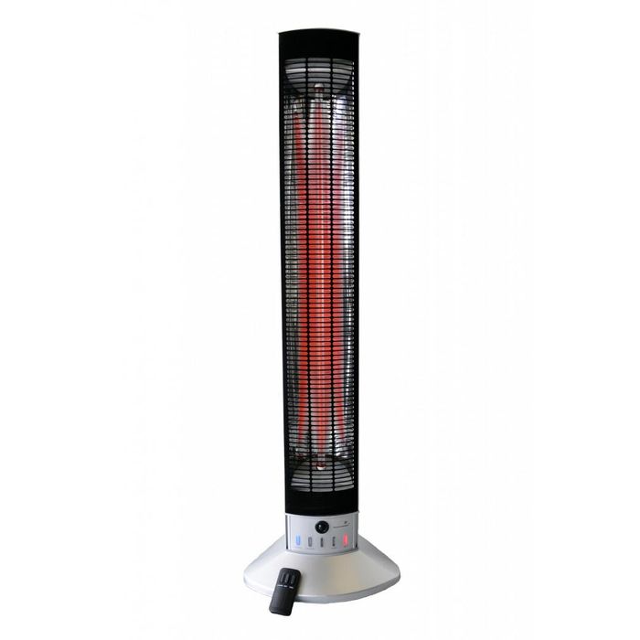 Elektryczny ogrzewacz wolnostojący Gaea srebrny Warmwatcher