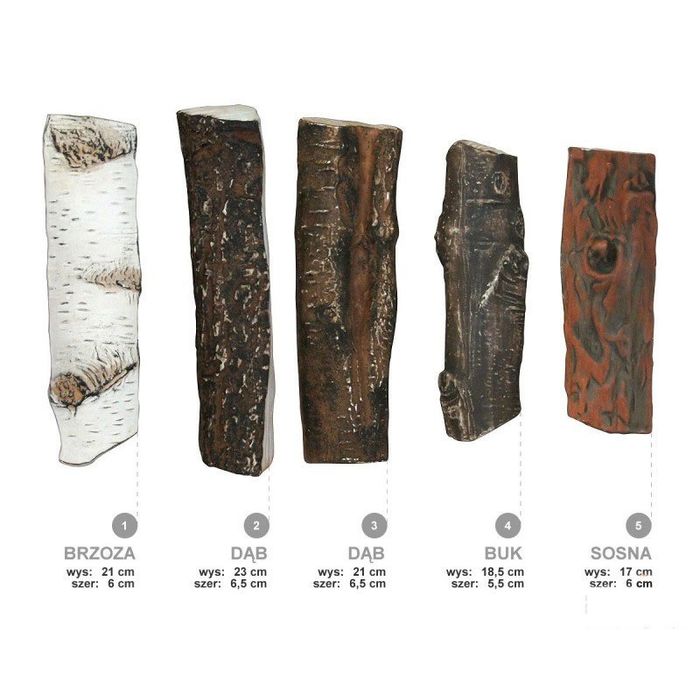 Polana ceramiczne Mix Drzew MIX III