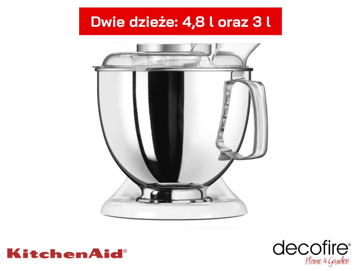 Dwie dzieże o pojemności 4,8 l oraz 3 l