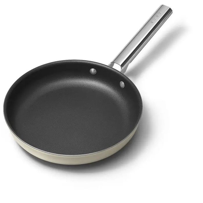 Patelnia 26 cm Kremowy Smeg (CKFF2601CRM)