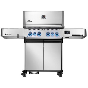 Grill gazowy Napoleon Prestige 500 Connected RSIB z palnikiem rożna i palnikiem bocznym Sizzle Zone WIFI (P500VXRSIBPSS-PL)
