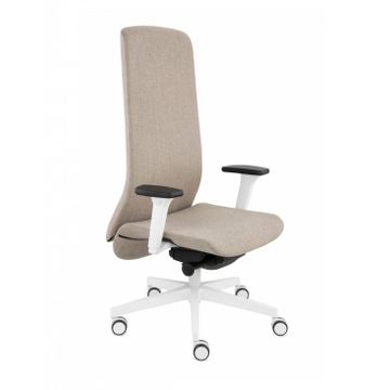 Grospol Krzesło biurowe Fotel Smart W chrome tkanina Omega - 8 kolorów