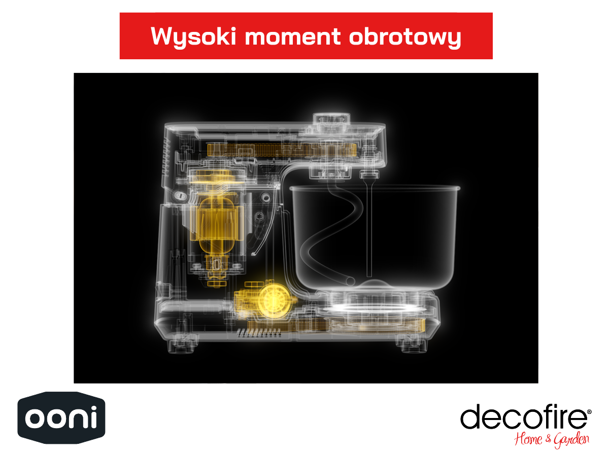 2 silniki o wysokim momencie obrotowym