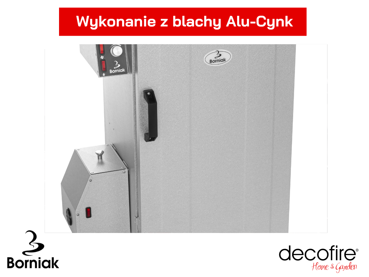 Wędzarnia Borniak Simple UWD-70 v.4 wykonana z blachy Al-Cynk