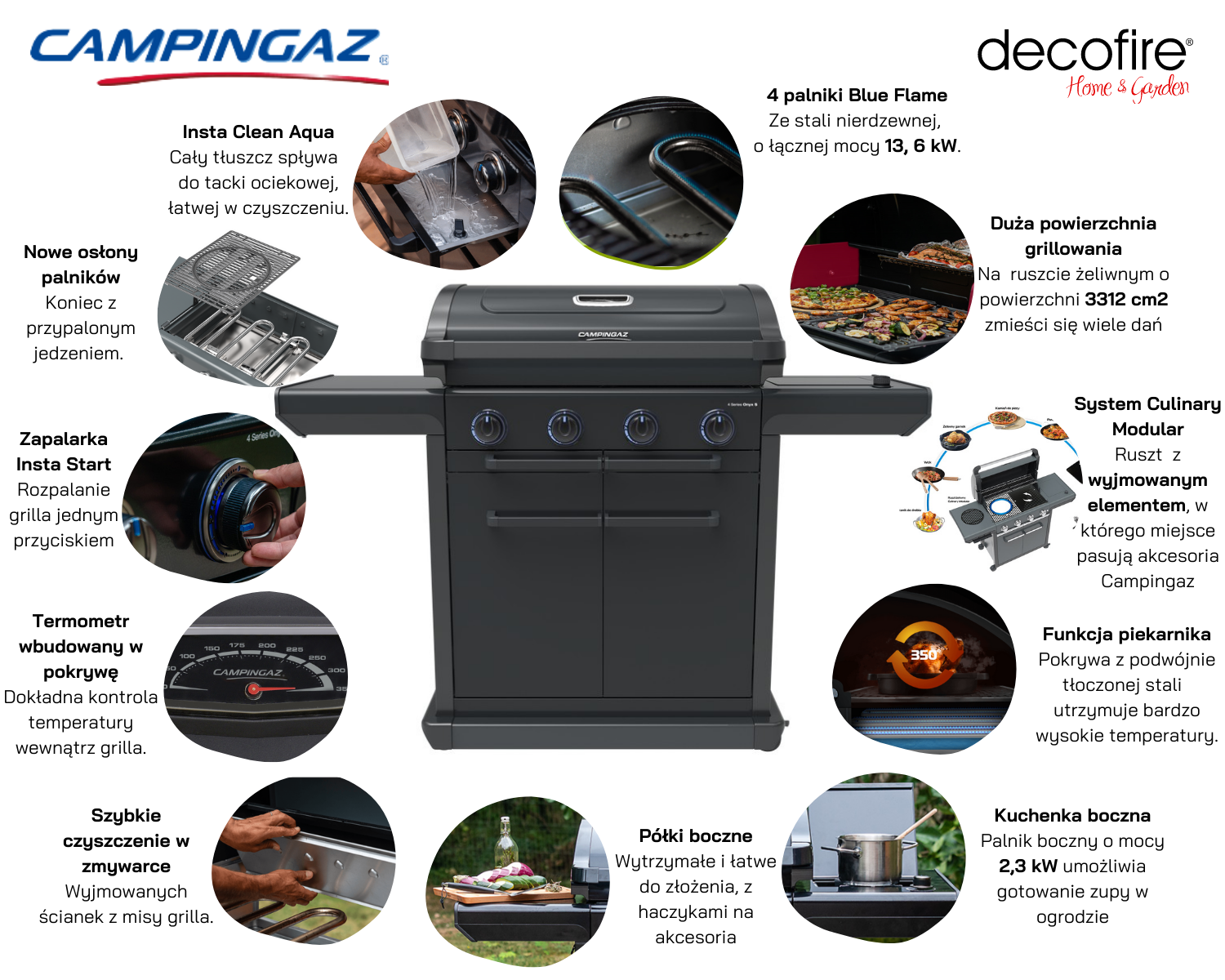 grill gazowy Campingaz Onyx Seria 4 S