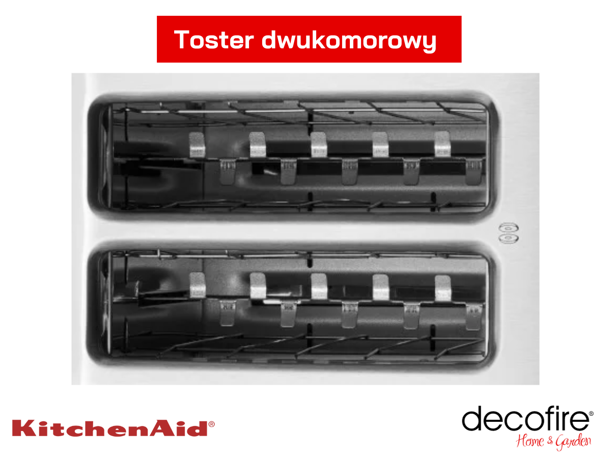 Toster dwukomorowy 2 Contour Silver KitchenAid