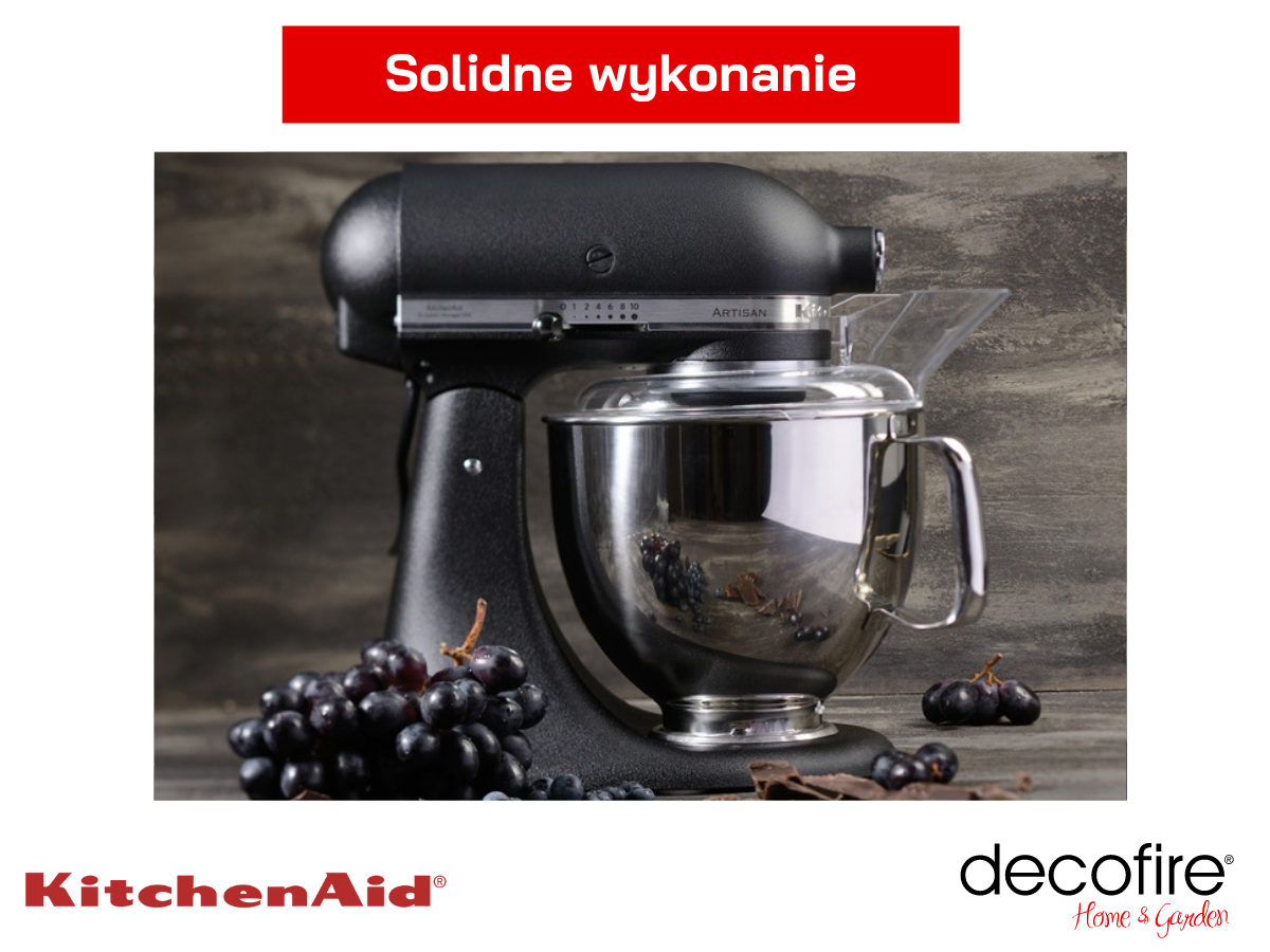 Solidny mikser Artisan 5KSM175PS Cast Iron Black KitchenAid