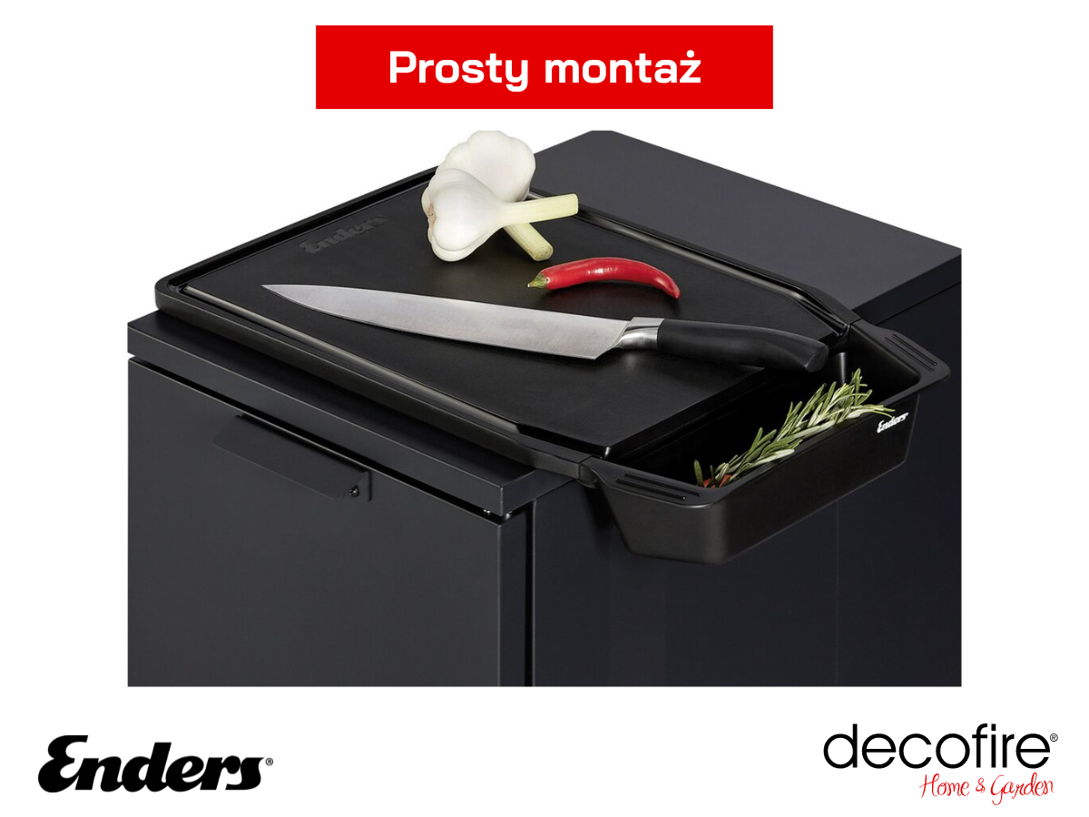 Prosty montaż deski do krojenia Enders Grill MAGS