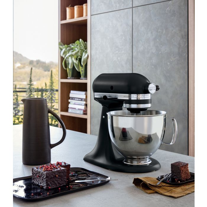 Mikser Artisan 5 Matte Black 4,8L KitchenAid (5KSM125EBM)