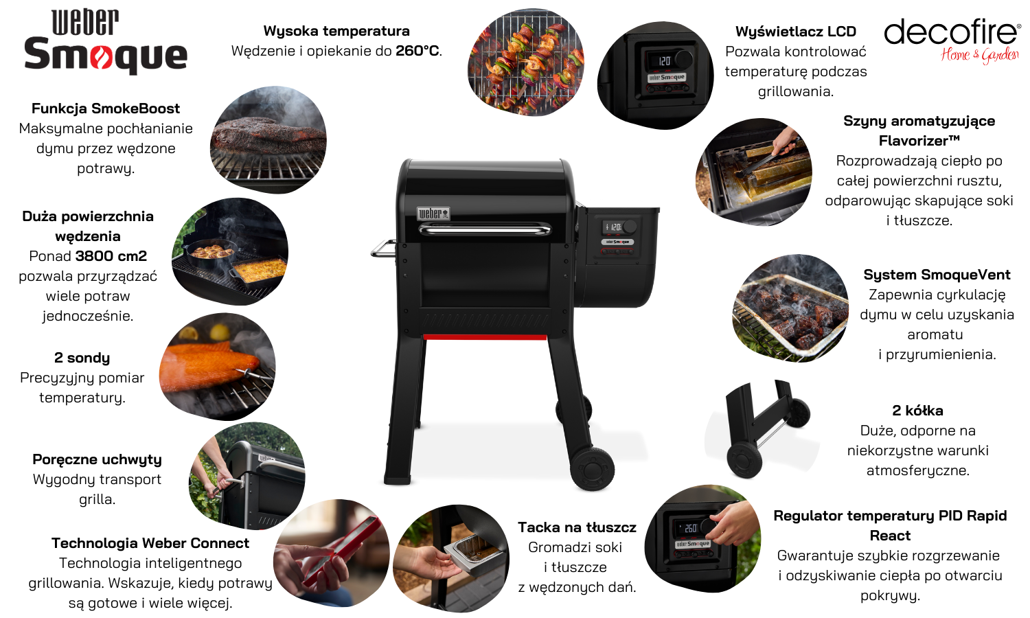 Wędzarka na pellet Weber Smoque