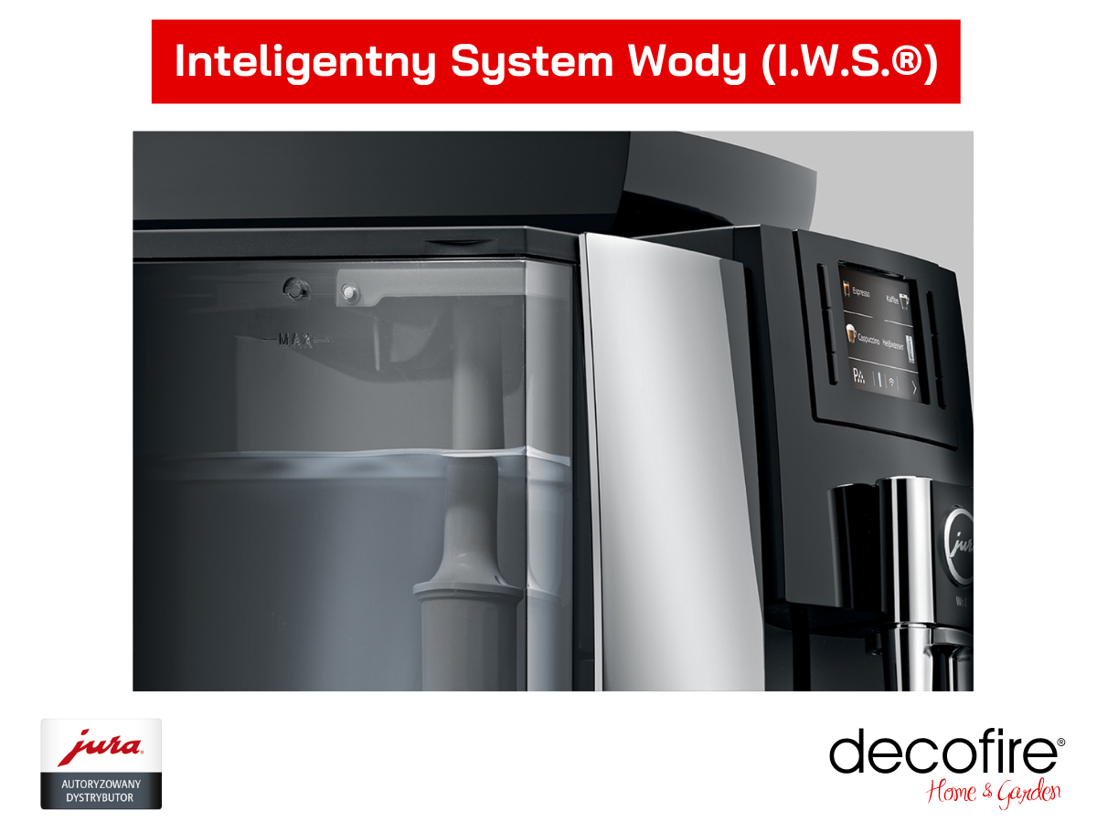 Ekspres do kawy Jura WE8 Chrome z Inteligentnym Systemem Wody