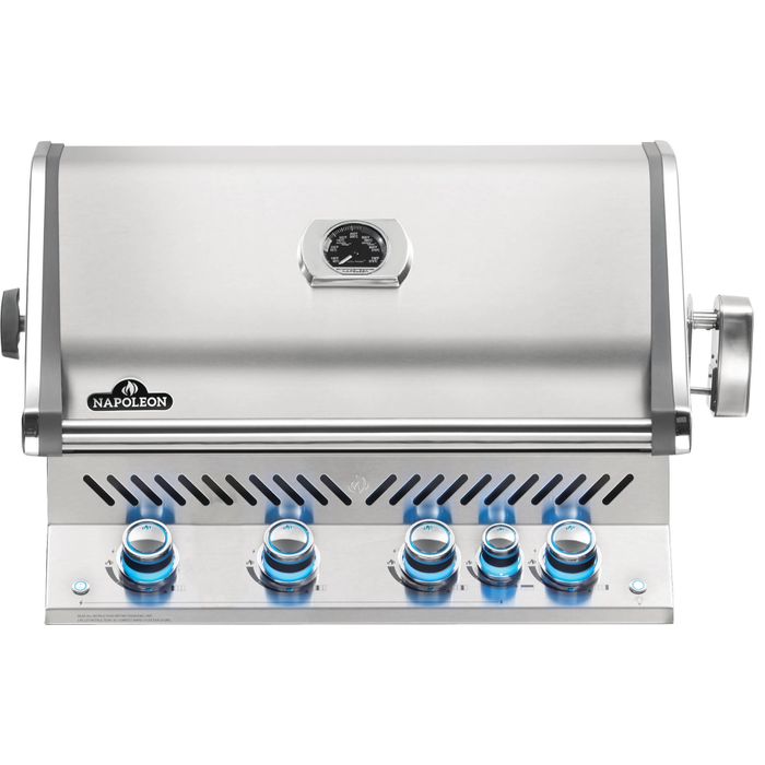 Grill gazowy do zabudowy Napoleon Prestige PRO™ 500 RB z tylnym palnikiem na podczerwień Gaz naturalny (BIPRO500RBNSS-3-PL)