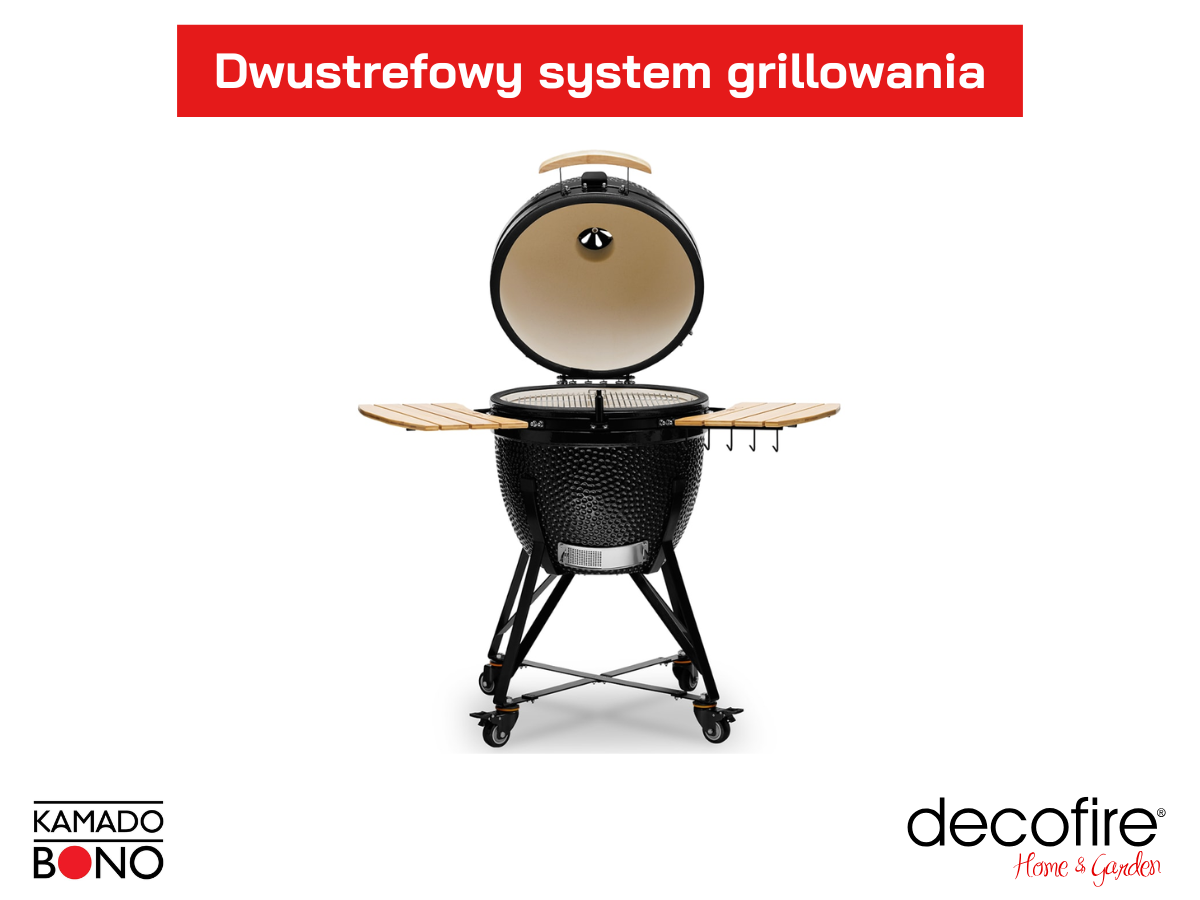 Dwustrefowy system grillowania – elastyczność bez kompromisów