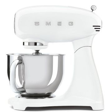 Mikser planetarny 50's style Biały 4,8L Smeg (SMF03WHEU) 