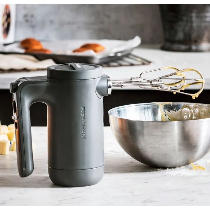 Mikser bezprzewodowy ręczny Charcoal Grey KitchenAid (5KHMB732EDG)