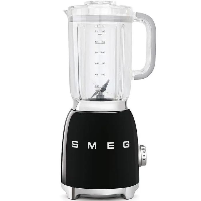 Blender kielichowy Smeg Czarny (BLF01BLEU)