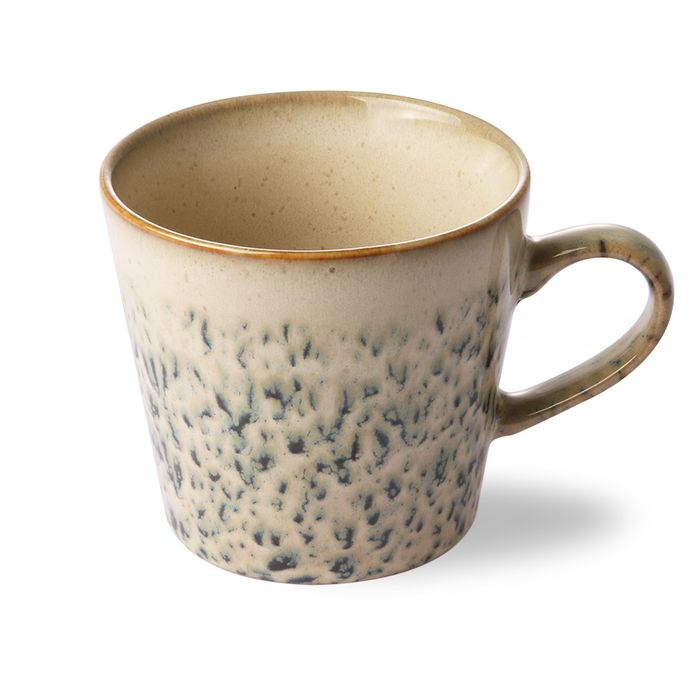 HKliving kubek ceramiczny do Cappuccino 70S: Hail