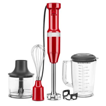Blender ręczny z akcesoriami Empire Red KitchenAid (5KHBV83EER)