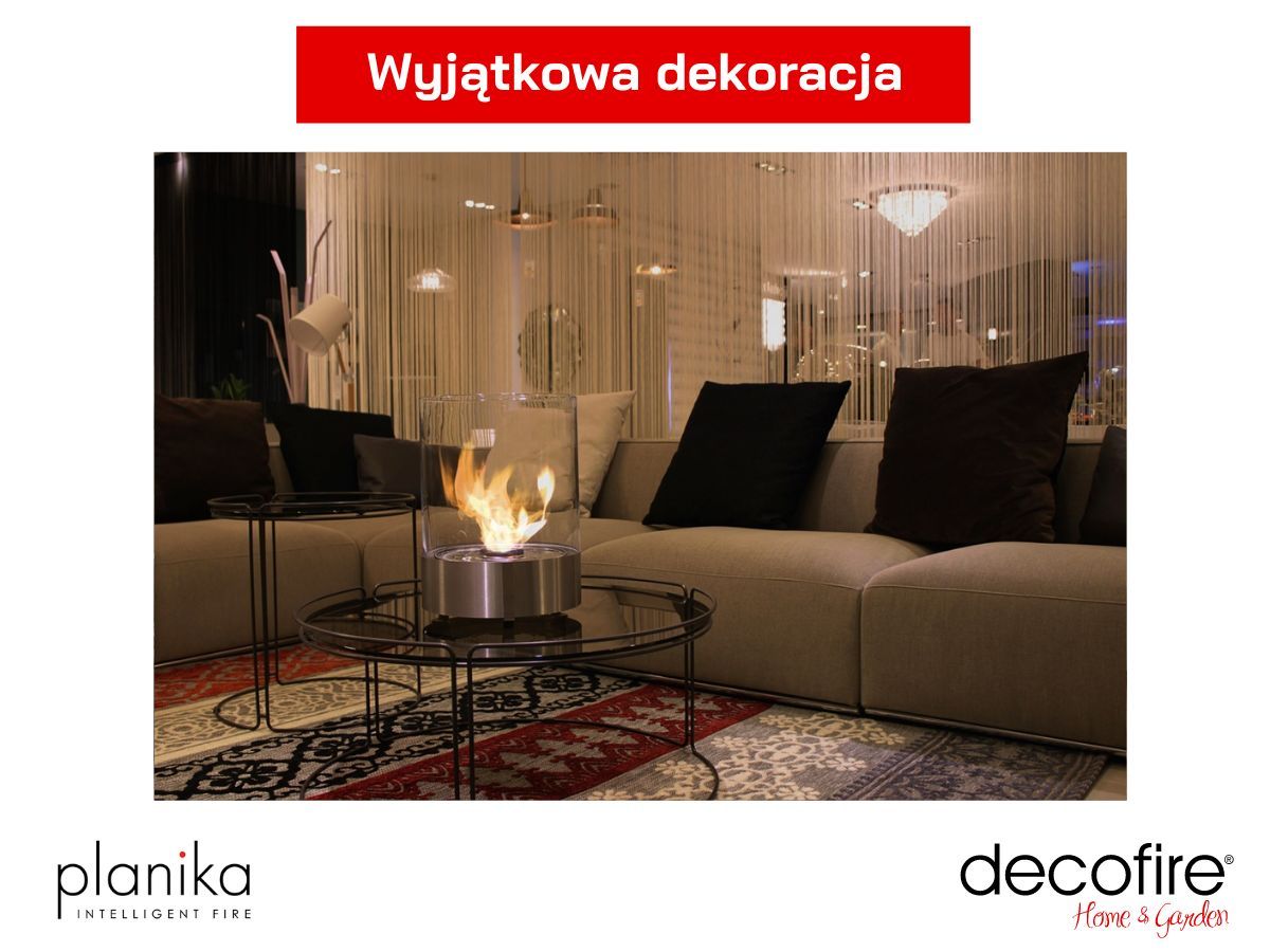 Biokominek Planika Simple Commerce – wyjątkowa dekoracja