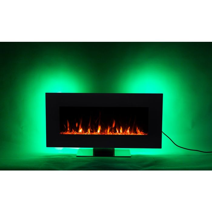 Aflamo kominek elektryczny Flash ścienny, do zabudowy